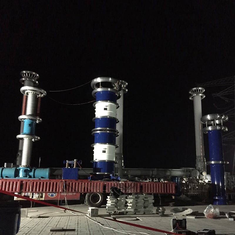 Onsite Mobile HV AC Resonant Test System with Power Frequency